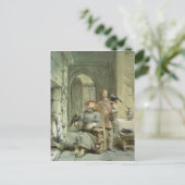 Nacht und Seite Postkarte (Stehend Vorderseite)