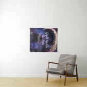 Nacht unter dem Sternenhintergrund Wandteppich (Beispiel (Horizontal))