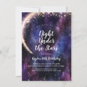 Nacht unter den Sternen Einladungen (Vorderseite)