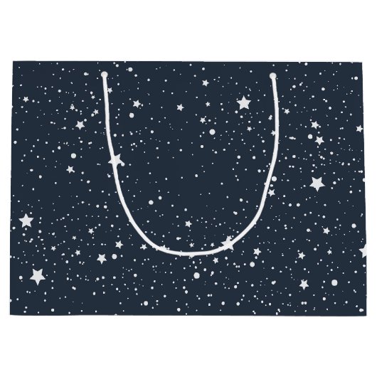 Nacht unter den Sternen Große Geschenktüte (Vorderseite)