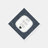 Nacht unter den Sternen Serviette (Ecke)