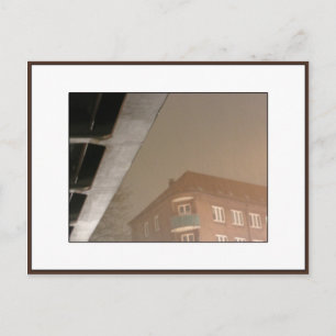 Nacht unter der Brücke, Hamburg Postkarte
