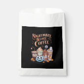 Nacht vor Coffee Pumpkin Gewürz Halloween Geschenktütchen (Vorderseite)