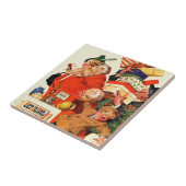 Nacht vor Weihnachten Fliese (Seite)