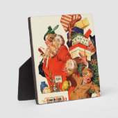 Nacht vor Weihnachten Fotoplatte (Vorderseite)