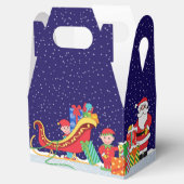 Nacht vor Weihnachten Gefallen Box Geschenkschachtel (Geöffnet)