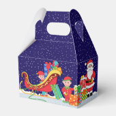 Nacht vor Weihnachten Gefallen Box Geschenkschachtel (Vorderseite)