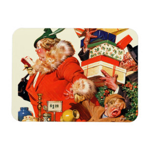 Nacht vor Weihnachten Magnet