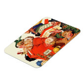 Nacht vor Weihnachten Magnet (Linke Seite)
