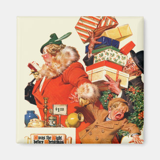 Nacht vor Weihnachten Magnet