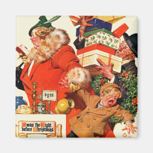 Nacht vor Weihnachten Magnet