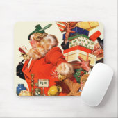 Nacht vor Weihnachten Mousepad (Mit Mouse)