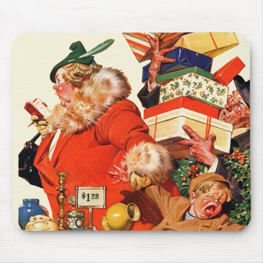 Nacht vor Weihnachten Mousepad (Vorne)