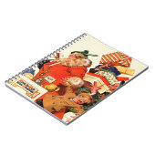 Nacht vor Weihnachten Notizblock (Linke Seite)