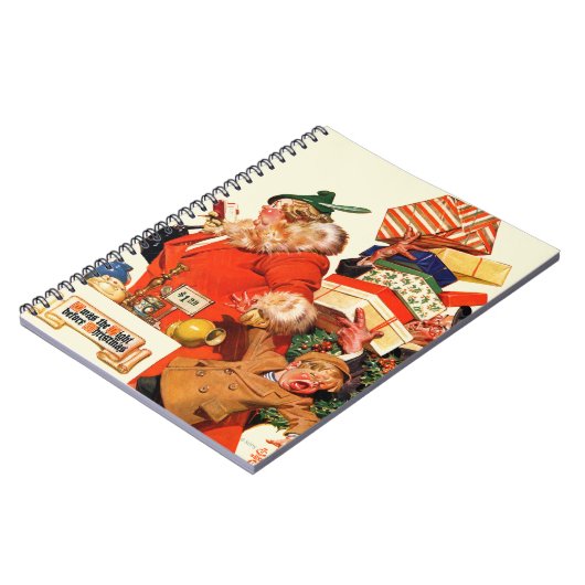 Nacht vor Weihnachten Notizblock (Linke Seite)