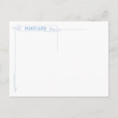 Nacht vor Weihnachten Postkarte (Rückseite)