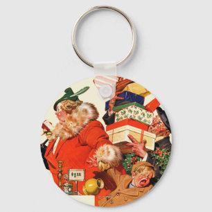 Nacht vor Weihnachten Schlüsselanhänger