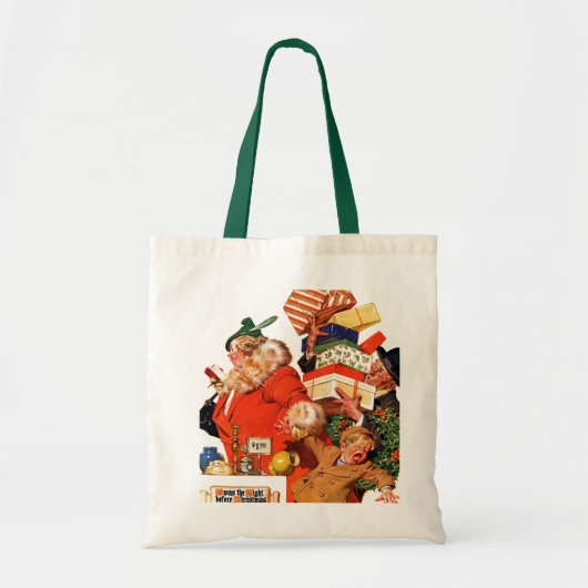 Nacht vor Weihnachten Tragetasche (Vorne)
