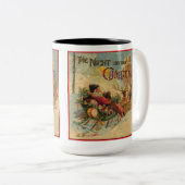 Nacht vor Weihnachten Vintag Santa Tasse (VorderseiteRechts)