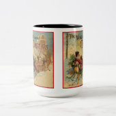 Nacht vor Weihnachten Vintag Santa Tasse (Mittel)