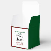 Nacht vor Weihnachten Weihnachtsfeiertag Geschenkschachtel (Geöffnet)