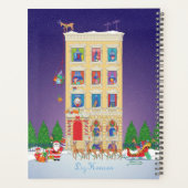 Nacht vor Weihnachtskalender und Planer (Rückseite)