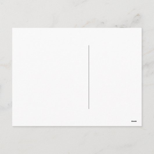 Nacht vor Weihnachtsvorlage Postkarte (Rückseite)