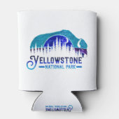 Nacht Yellowstone Dosenkühler (Rückseite)