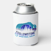 Nacht Yellowstone Dosenkühler (Kanne Rückseite)