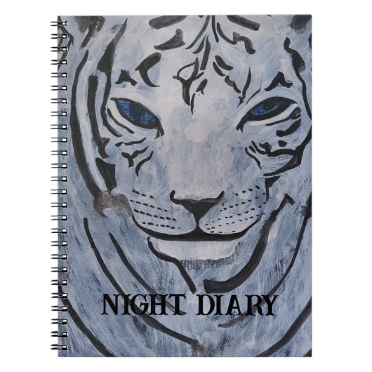 NACHTAGESNOTEBOOK VON PAULA REILLY. NOTIZBLOCK (Vorderseite)