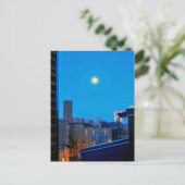Nachtansicht Postkarte (Stehend Vorderseite)