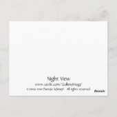 Nachtansicht Postkarte (Rückseite)