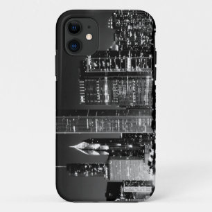 Nachtansicht von Chicagos berühmtem Stadtbild Case-Mate iPhone Hülle