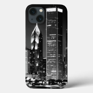 Nachtansicht von Chicagos berühmtem Stadtbild Case-Mate iPhone Hülle