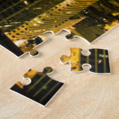 Nachtansicht von San Francisco. Puzzle (Seite)