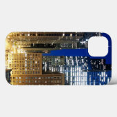 Nachtansicht von Stadtbild von Chicago Case-Mate iPhone Hülle (Rückseite (Horizontal))