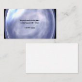 Nachtarbeiter, Edelstein, Kristalle, Shop, Schmuck Visitenkarte (Vorne/Hinten)