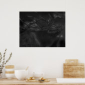 Nachtaufenthalt Poster (Küche)