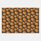 Nachtaufenthaltsreise - nahtloses Halloween-Muster Geschenkpapier Set (Vorderseite 2)