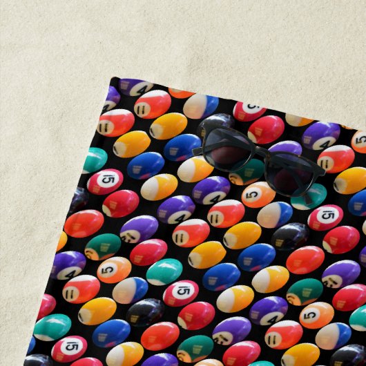 Nachtball Die Farben, Badetuch (Beispiel)
