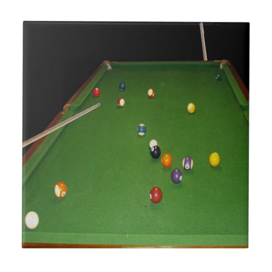 Nachtballfarbe mit Ballen und Kugeln, Fliese (Vorderseite)
