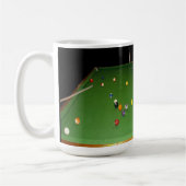 Nachtballfarbe mit Ballen und Kugeln, Kaffeetasse (Links)