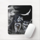 Nachtbandit-Kunst Mousepad (Mit Mouse)