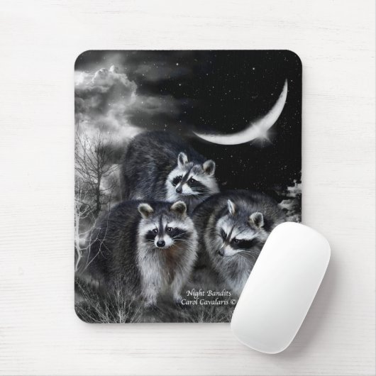 Nachtbandit-Kunst Mousepad (Mit Mouse)