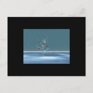 Nachtbaum Postkarte