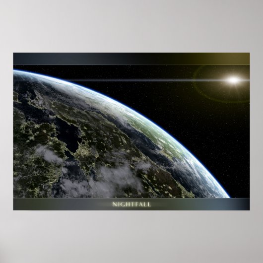 Nachtbeginn Poster (Vorne)