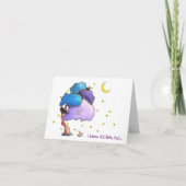 Nachtbeleuchtung, Belästigung zum Geburtstag Karte (Vorderseite)