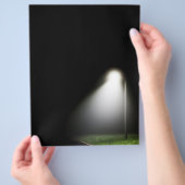 Nachtbeleuchtung im Single - Flyer (Hand)