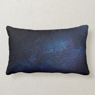 Nachtblauer Sternenhimmel Galaxy Lendenkissen