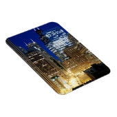 Nachtblick auf das Stadtbild von Chicago Magnet (Rechte Seite)